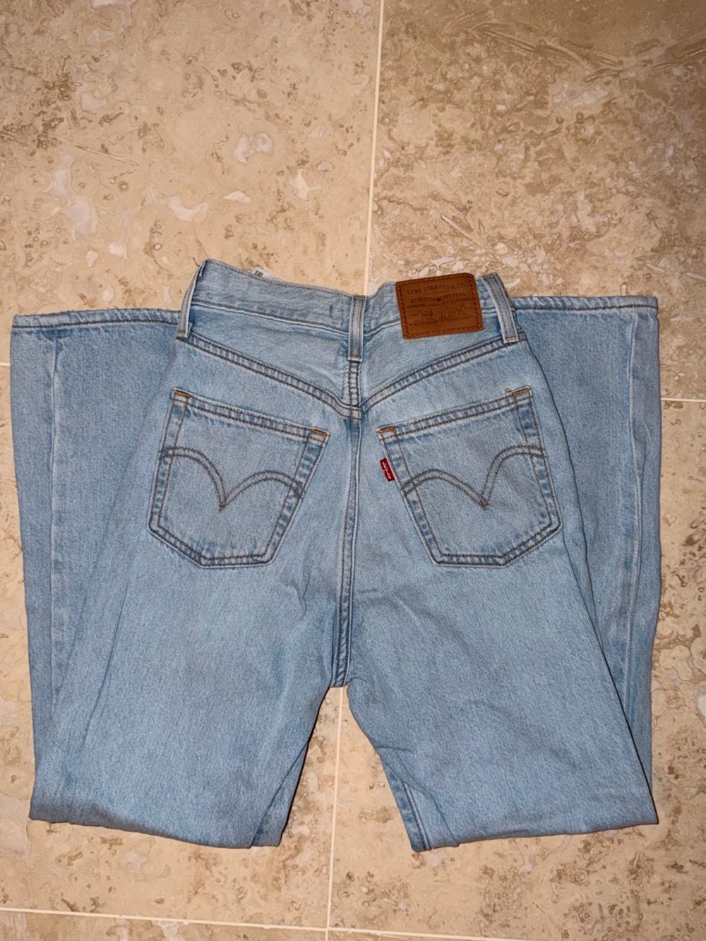 Levi's Premium Light Wash Wide-Leg Women's Jeans